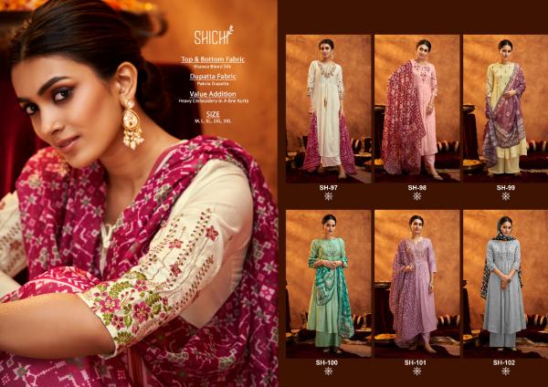 Shichi Reet Festival Wear Nyra Cut Viscose Designer Ready Made Collection